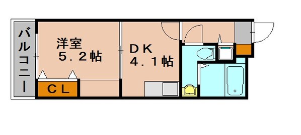 アイセレブ天神東の物件間取画像